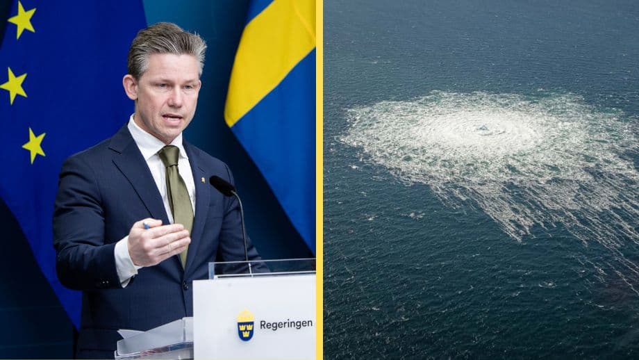 Försvarsministern om han är glad över Nord Stream-sabotaget: &#8220;Vi var emot projektet&#8221;